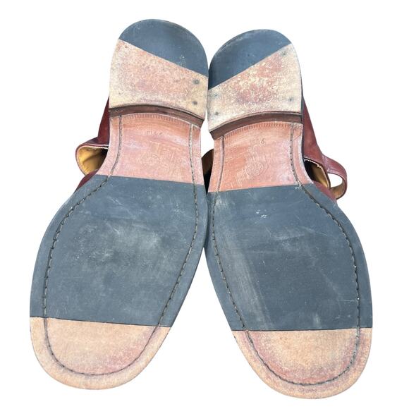 Vintage Mezlan Diablo Brown Leather Fisherman’s Sandals Size 9.5 main image 7